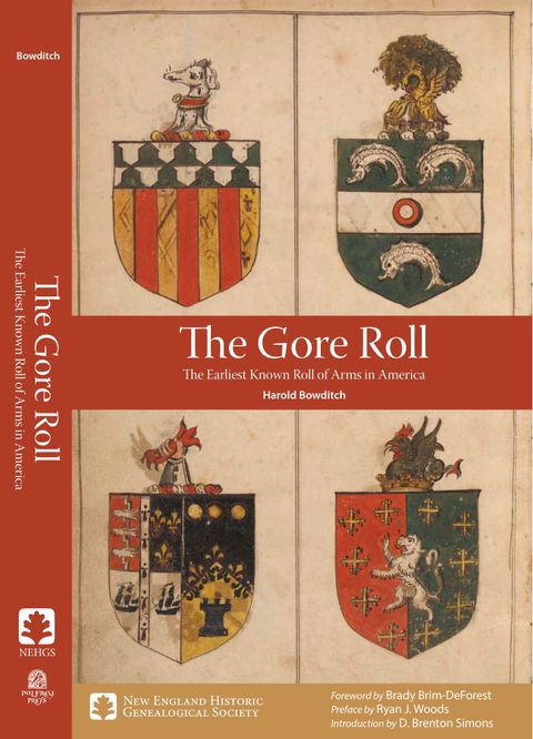 "The Gore Roll: The Earliest Known Roll of Arms in America" artwork cover